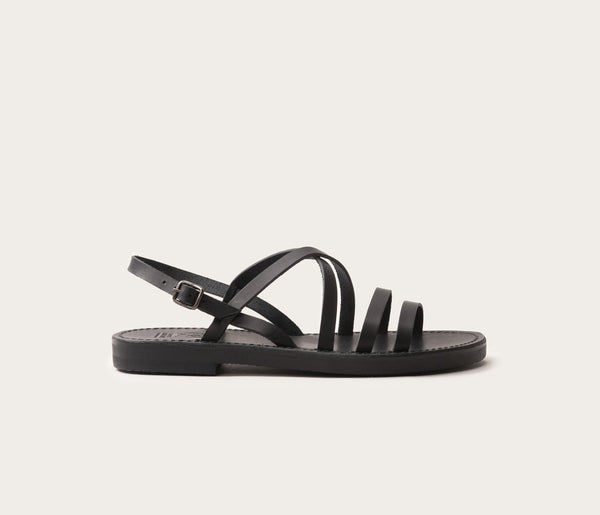 Sandalen Bastille - Full Ebbenhout - Dames