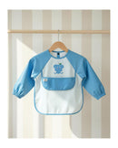 Bavoir tablier enfant Maé imperméable manches longues pour peinture et repas