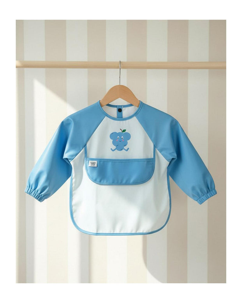 Bavoir tablier enfant Maé imperméable manches longues pour peinture et repas