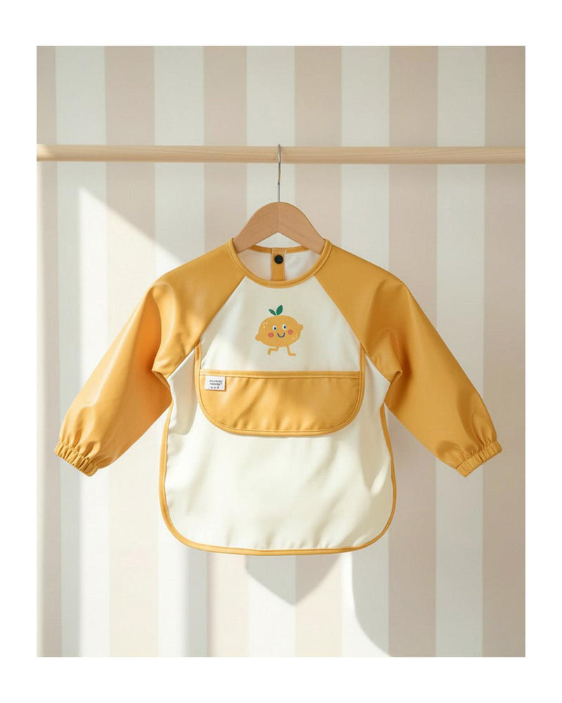 Bavoir tablier enfant Maé imperméable manches longues pour peinture et repas