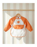 Bavoir tablier enfant Maé imperméable manches longues pour peinture et repas