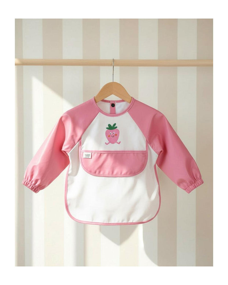 Bavoir tablier enfant Maé imperméable manches longues pour peinture et repas