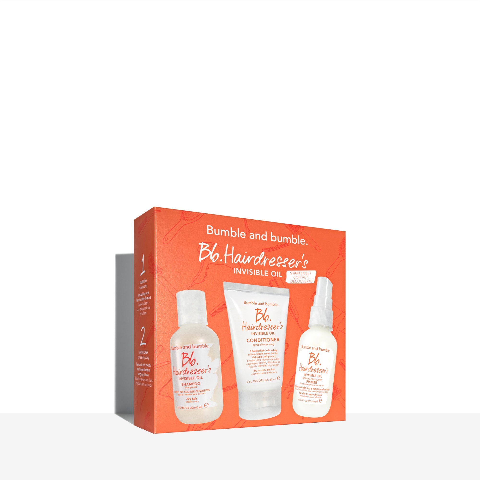 Set Para Cabello Seco - Bb.Hairdresser'S Invisible Oil