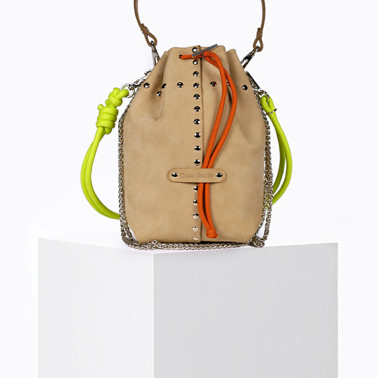 Beco Stud Nubuck Sand