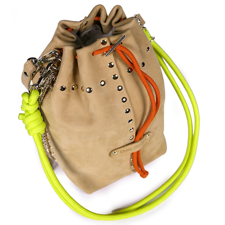 Beco Stud Nubuck Sand