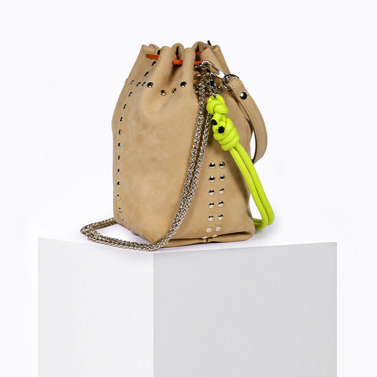 Beco Stud Nubuck Sand