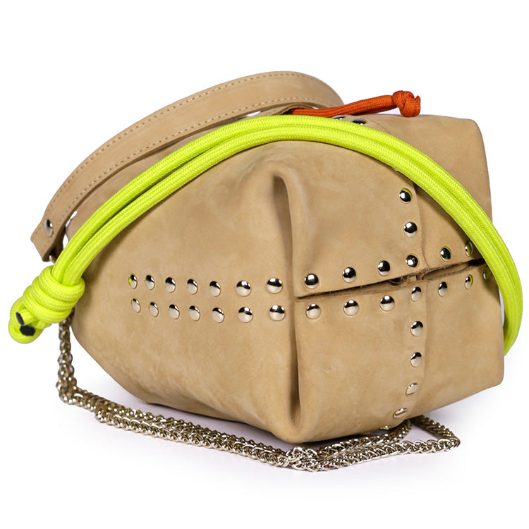 Beco Stud Nubuck Sand