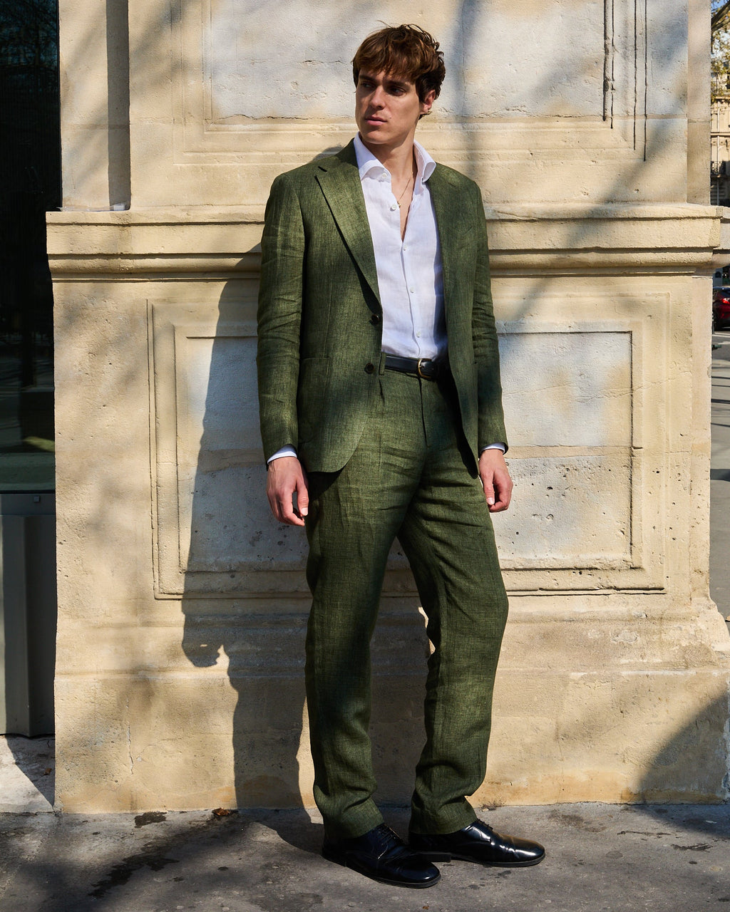 Pantalon Bellagio - Lin Vert