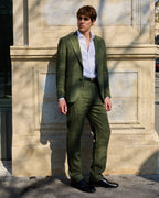 Pantalon Bellagio - Lin Vert