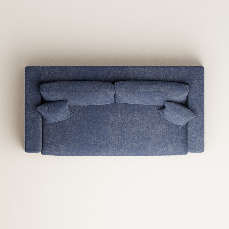 Canapé 2,5 Places Bellechasse Light - Bleu Jean