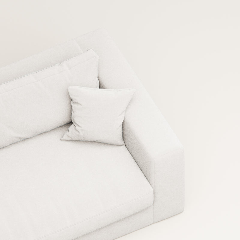 Canapé 2 Places Bellechasse Light - Blanc