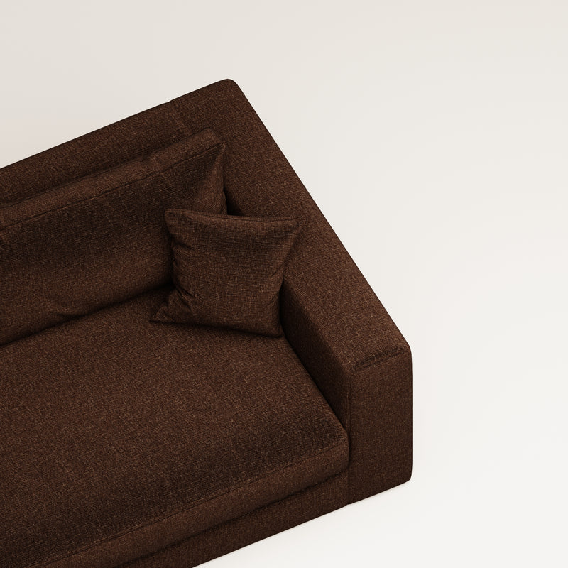 Canapé 2 Places Bellechasse Light - Marron