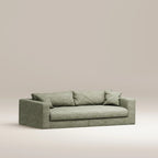 Bellechasse Light - Sofa Prosta 3-Osobowa - Dwie Części - Tkanina Szenilowa Forest 12