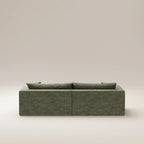 Bellechasse Light - Sofa Prosta 3-Osobowa - Dwie Części - Tkanina Szenilowa Forest 12
