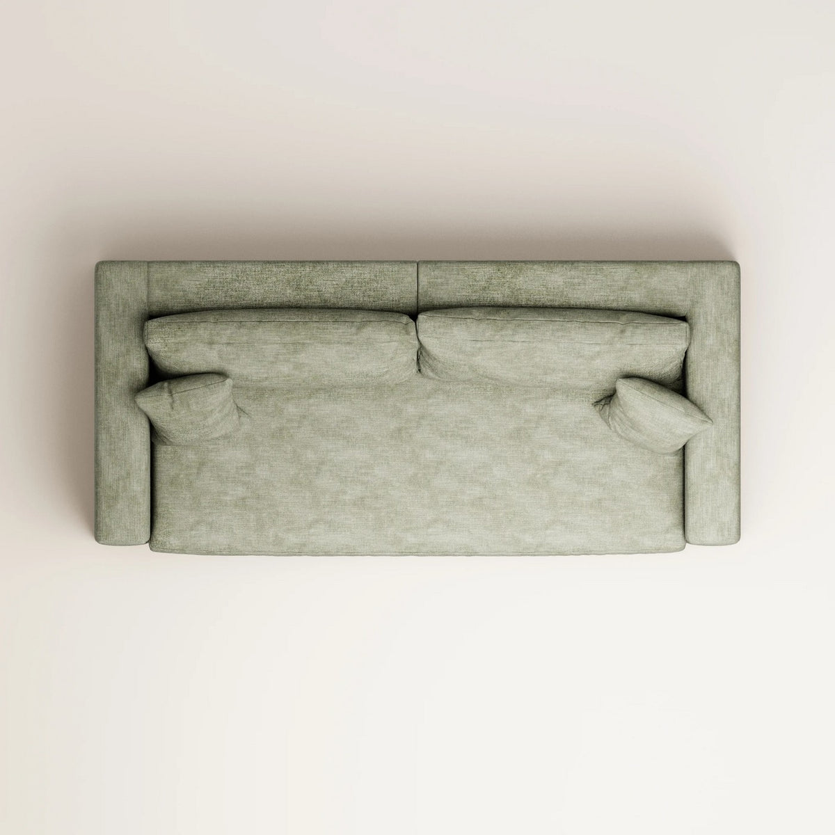 Bellechasse Light - Sofa Prosta 3-Osobowa - Dwie Części - Tkanina Szenilowa Forest 12