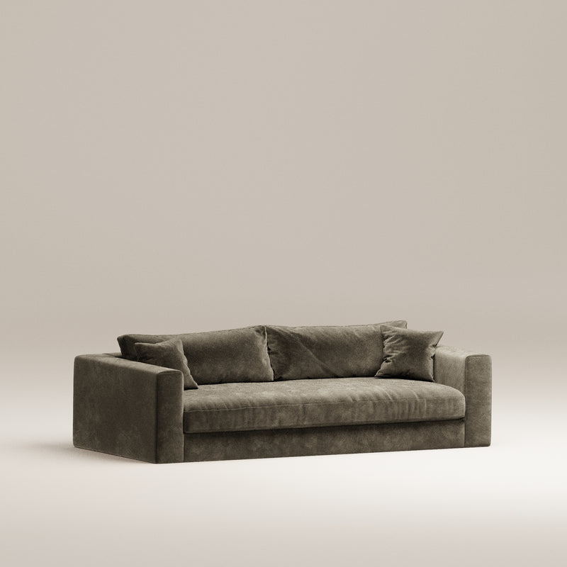 Canapé 3 Places Bellechasse Light - Marron