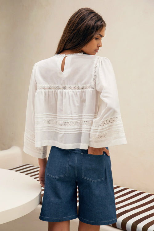 Short Le Uberto - Denim Bleu Fonce