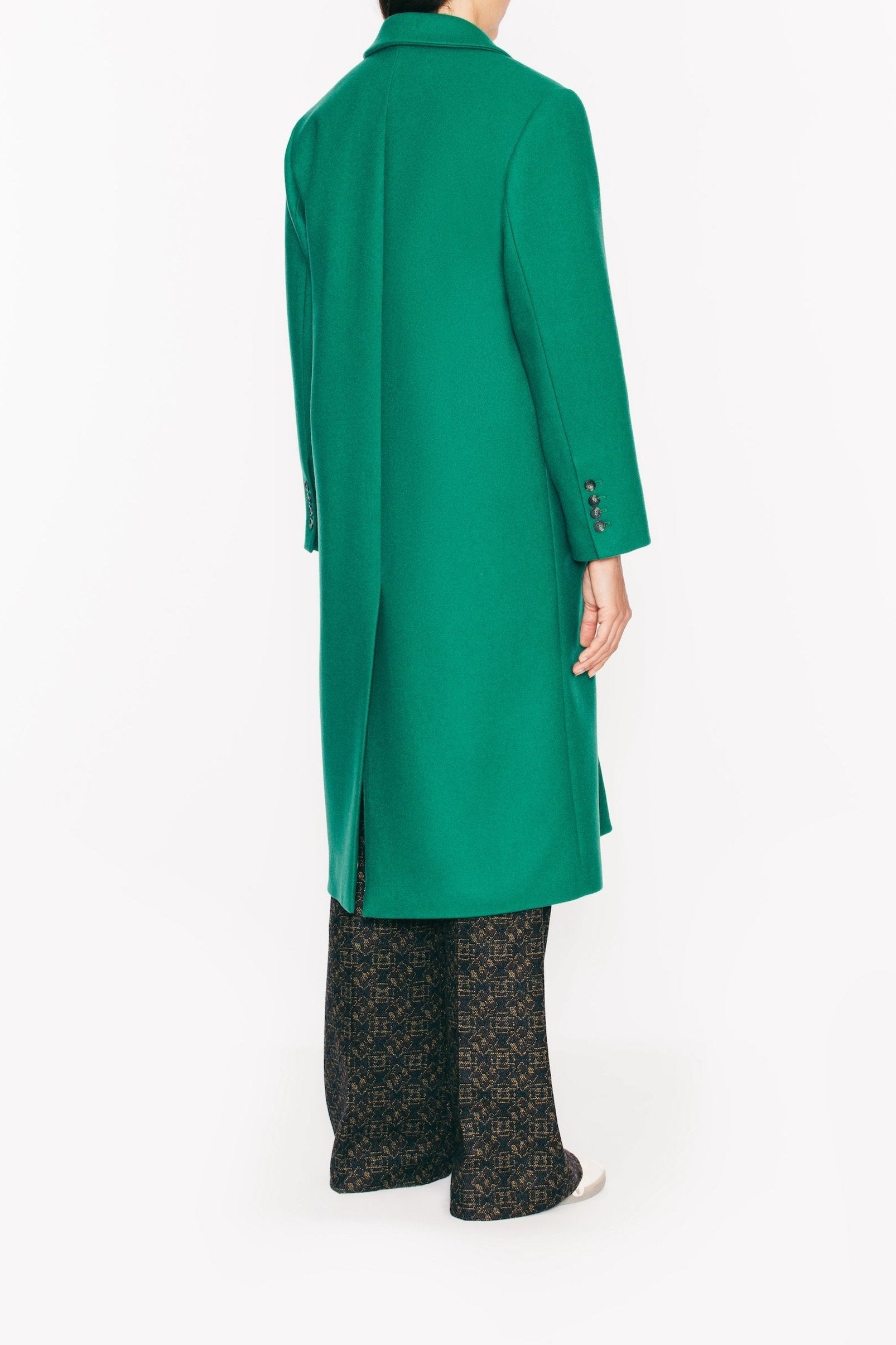 Margaux Lonnberg - Berry Green Coat
