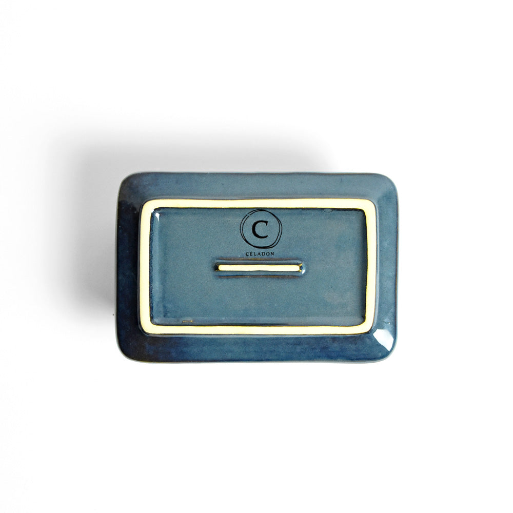 Butter Dish - Navy Blue