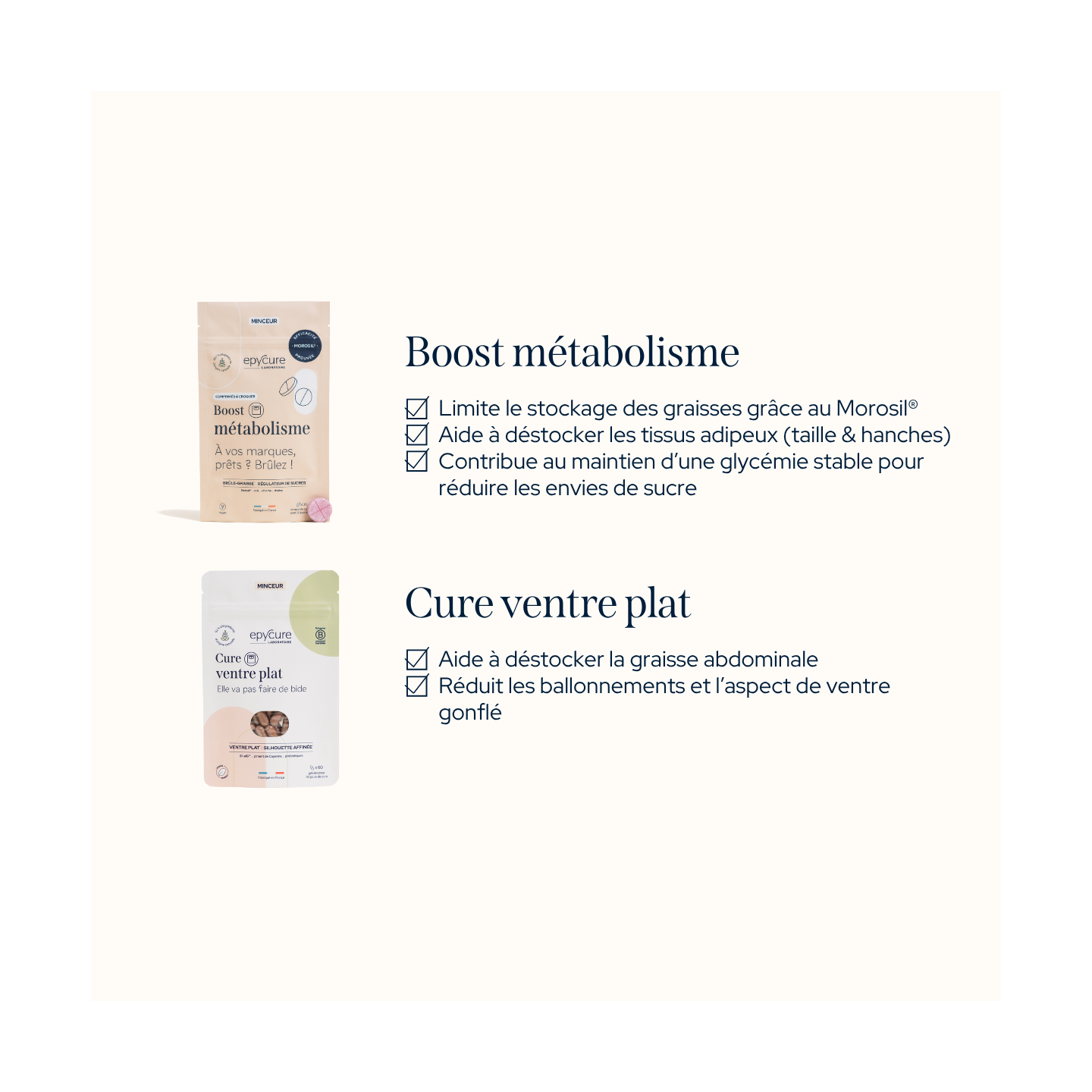 Duo Ventre Plat