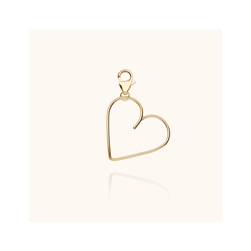 Big Locket Lucky Charms - Coeur