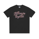 Billionaire Boys Club - Camiseta extragrande con texto en negro