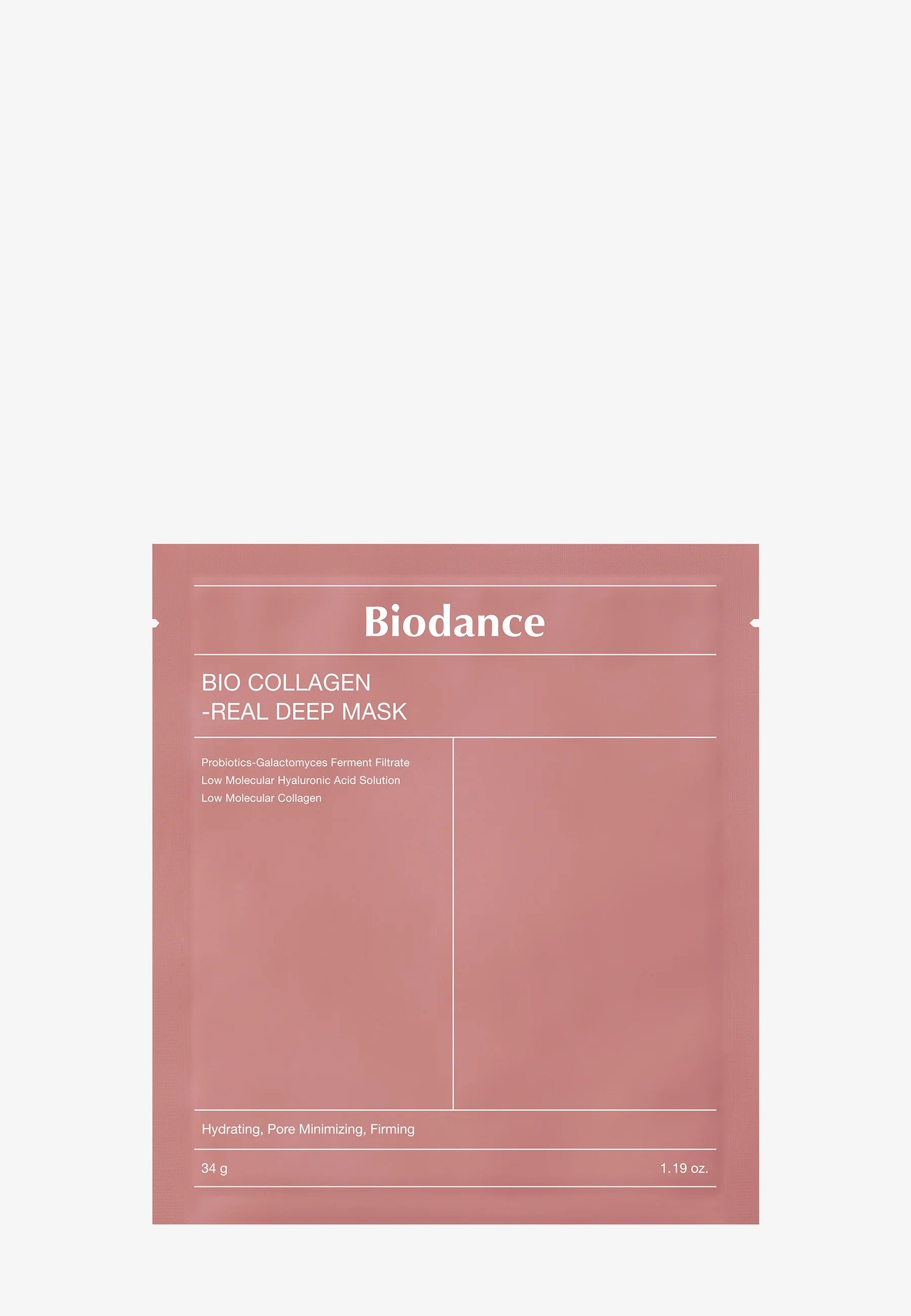 Masque Hydratant Et Raffermissant - Bio Collagen-Real Deep Mask