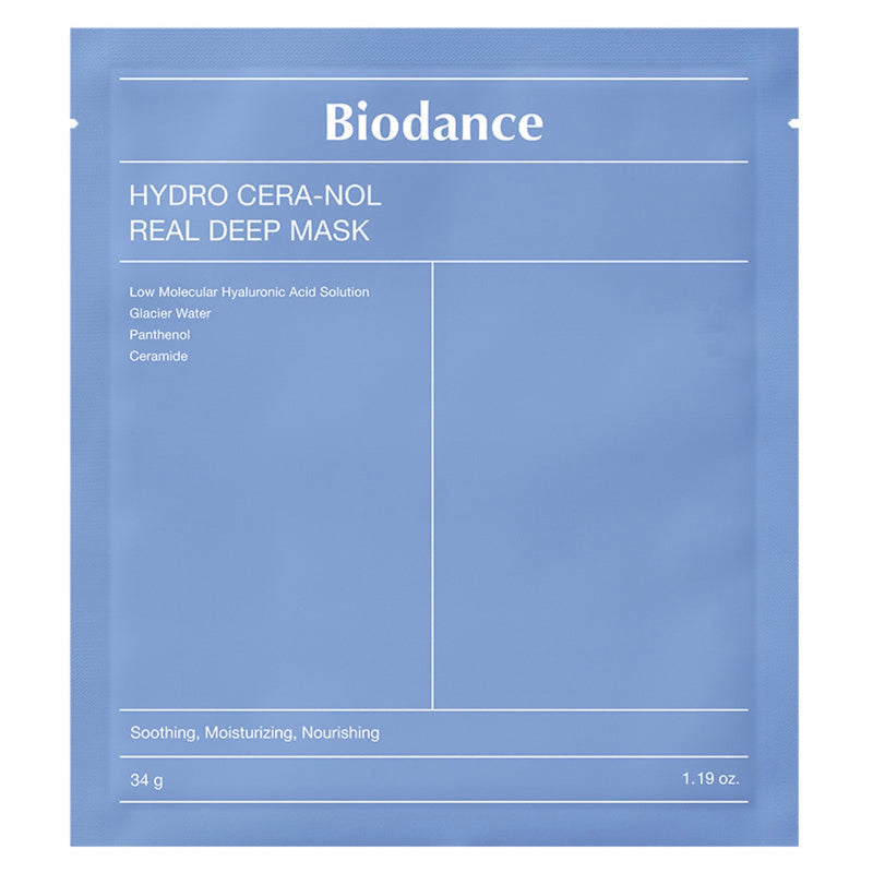 Biodance - Cera-Nol Real Deep Hydro Mask - Soothing And Strengthening Mask