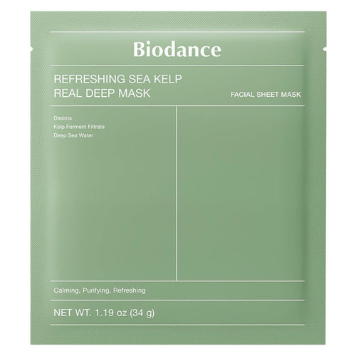 Biodance - Refreshing Sea Kelp Real Deep Mask - Soothing And Purifying Mask