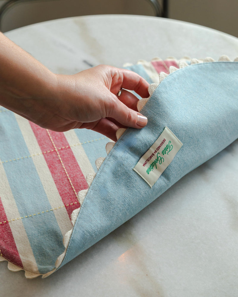 Biscuit - Sets De Table - Lot De 2 - Coloris Au Choix