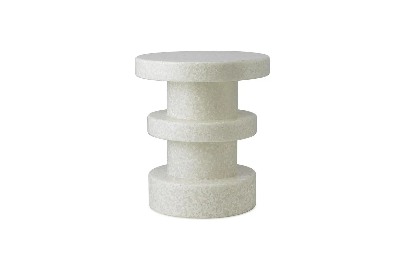 Side Table - White on White