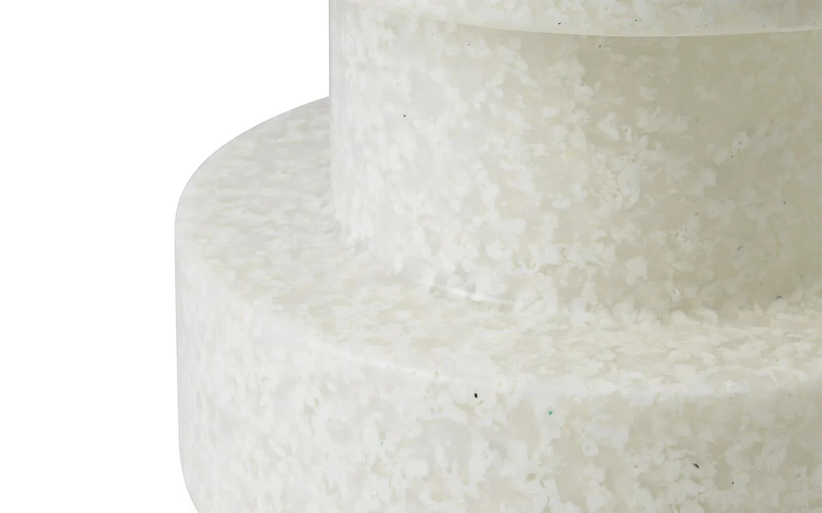 Side Table - White on White