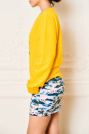 Sweat Salome - Jaune/Navy