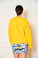 Sweat Salome - Jaune/Navy