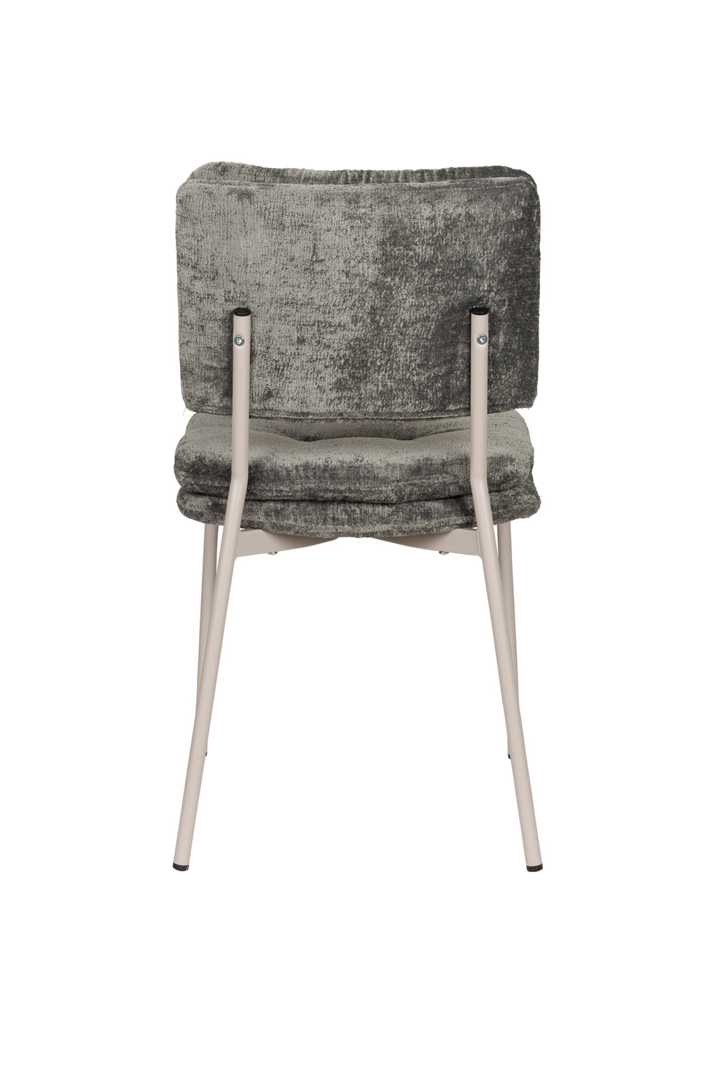 Franck - Dining Room Chair - Polyester - Gray