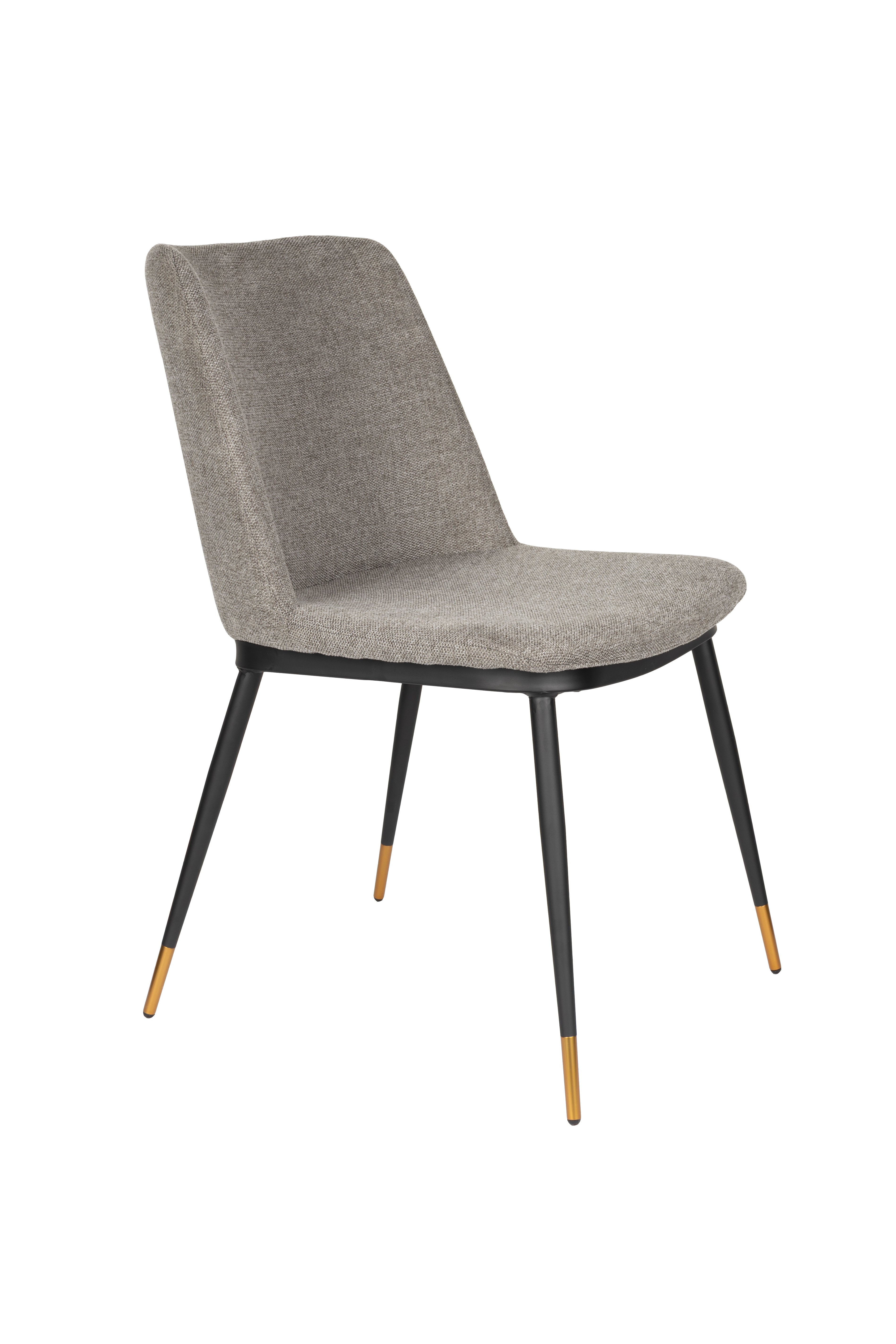 Lionel - Dining Room Chair - Fabric - Light Gray