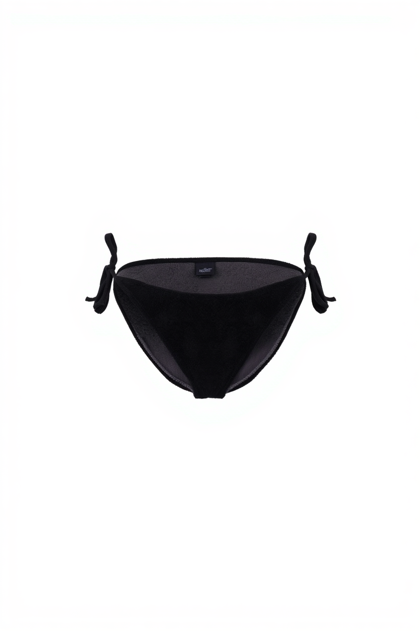 Black Beach Love Bikini Bottoms