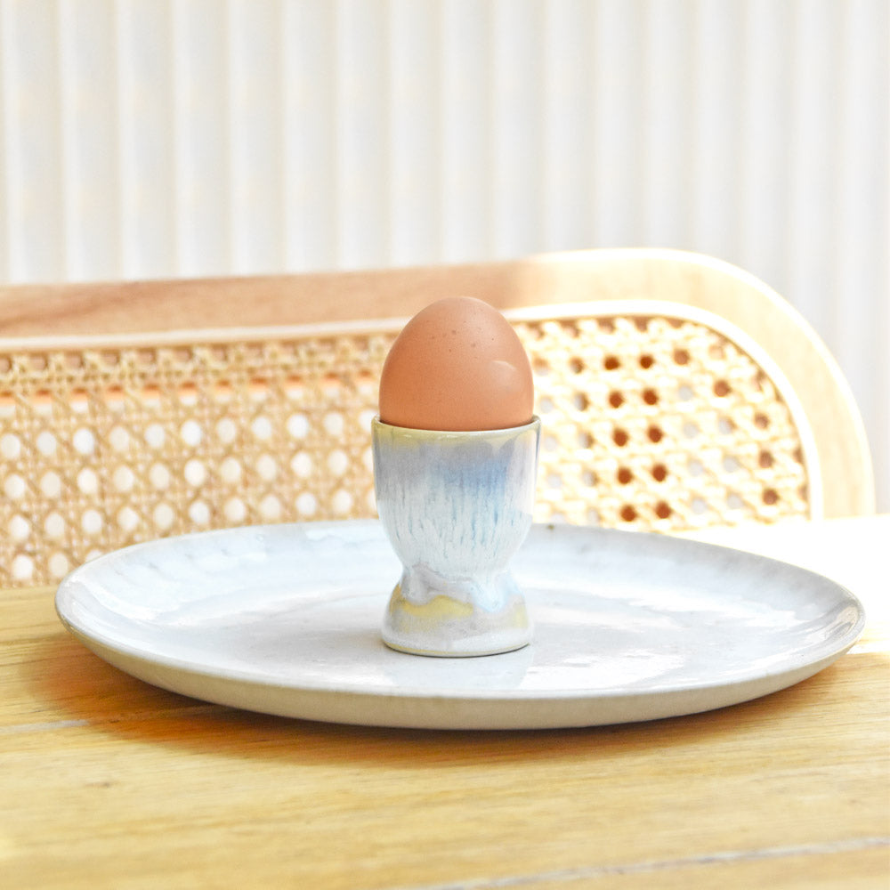 Set Of 4 Egg Cups - Glacier White