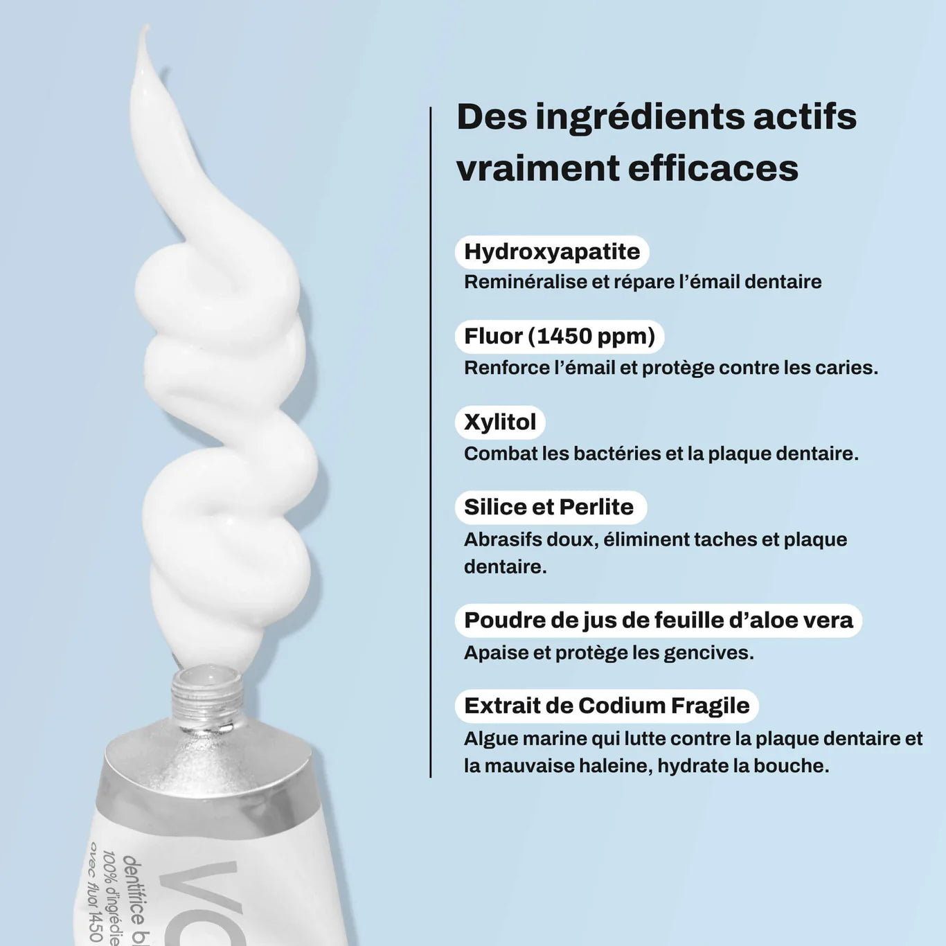 Whitening Active Toothpaste - Certified Organic