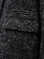 Pantalon Moor In Dark Wool, Grandfather Style