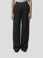Pantalon Moor In Dark Wool, Grandfather Style