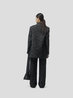 Pantalon Moor In Dark Wool, Grandfather Style