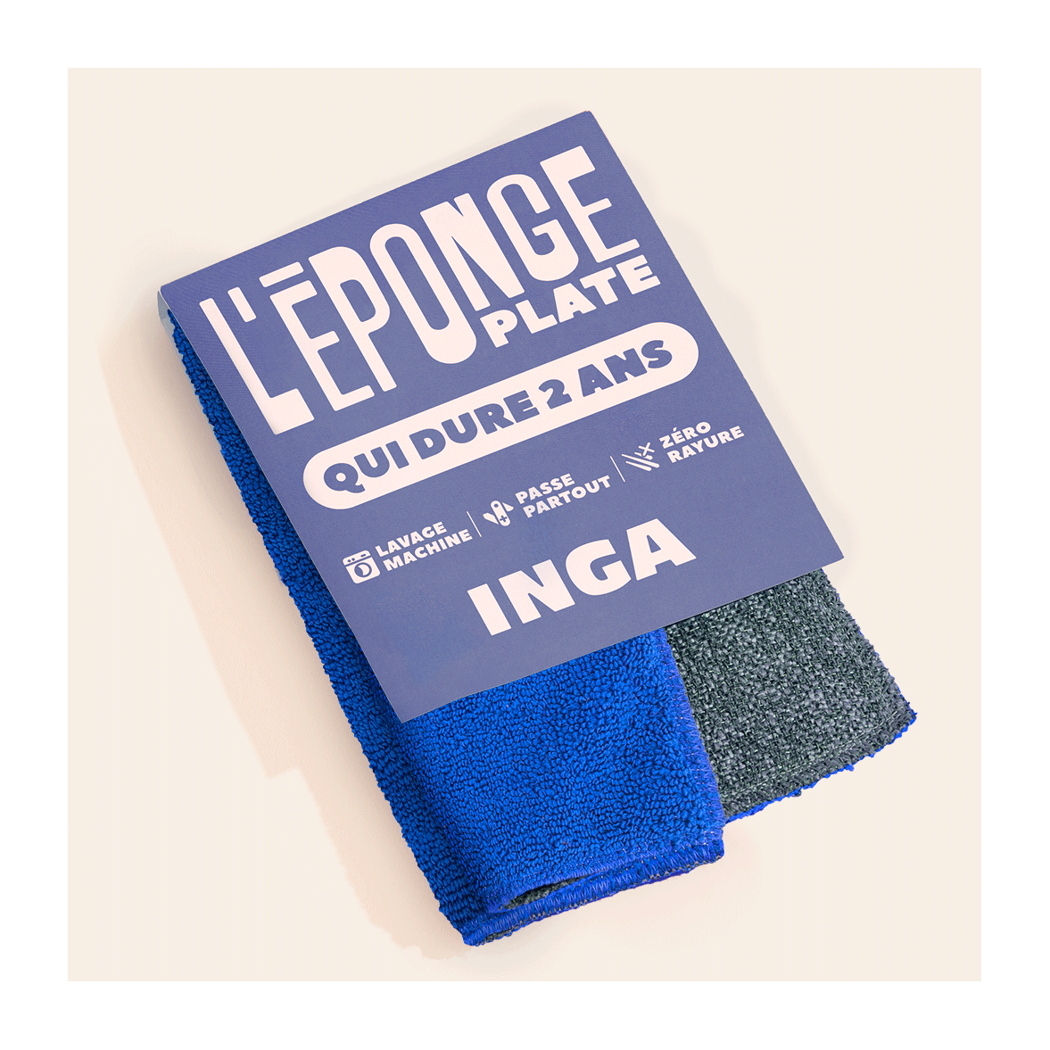 Flat Sponge Duo