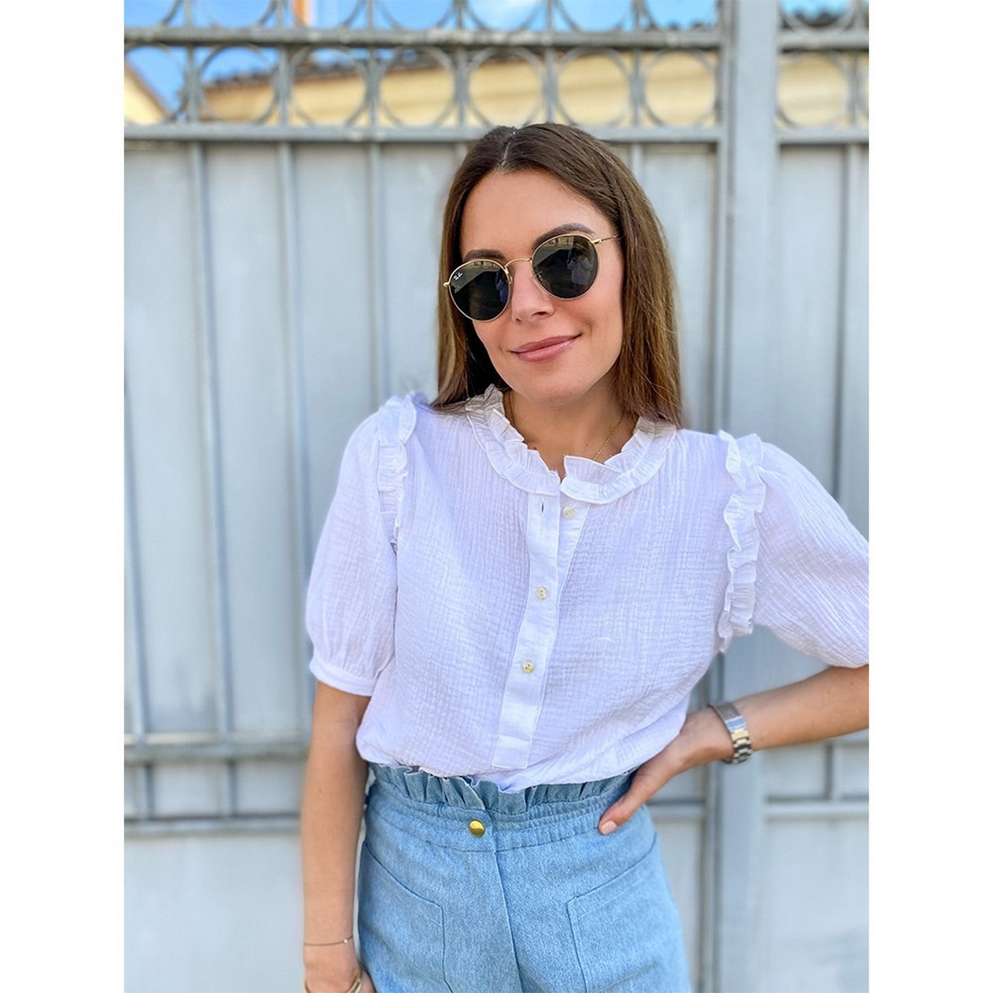 Blouse Paola - Nuage