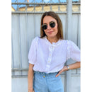 Seven August - Paola Blouse - Cloud