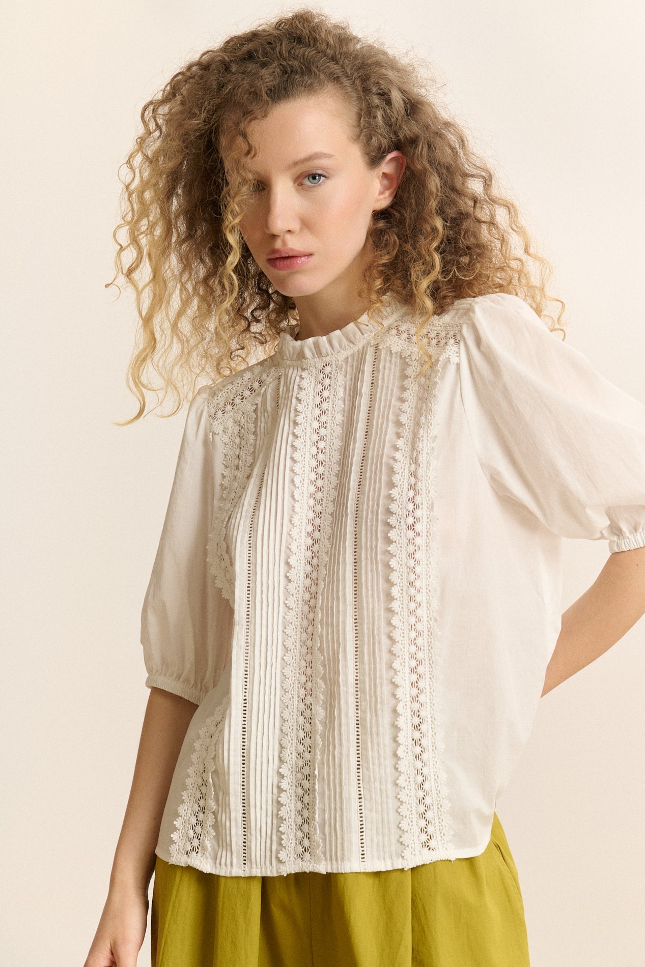 Blouse Cerena - Blanc