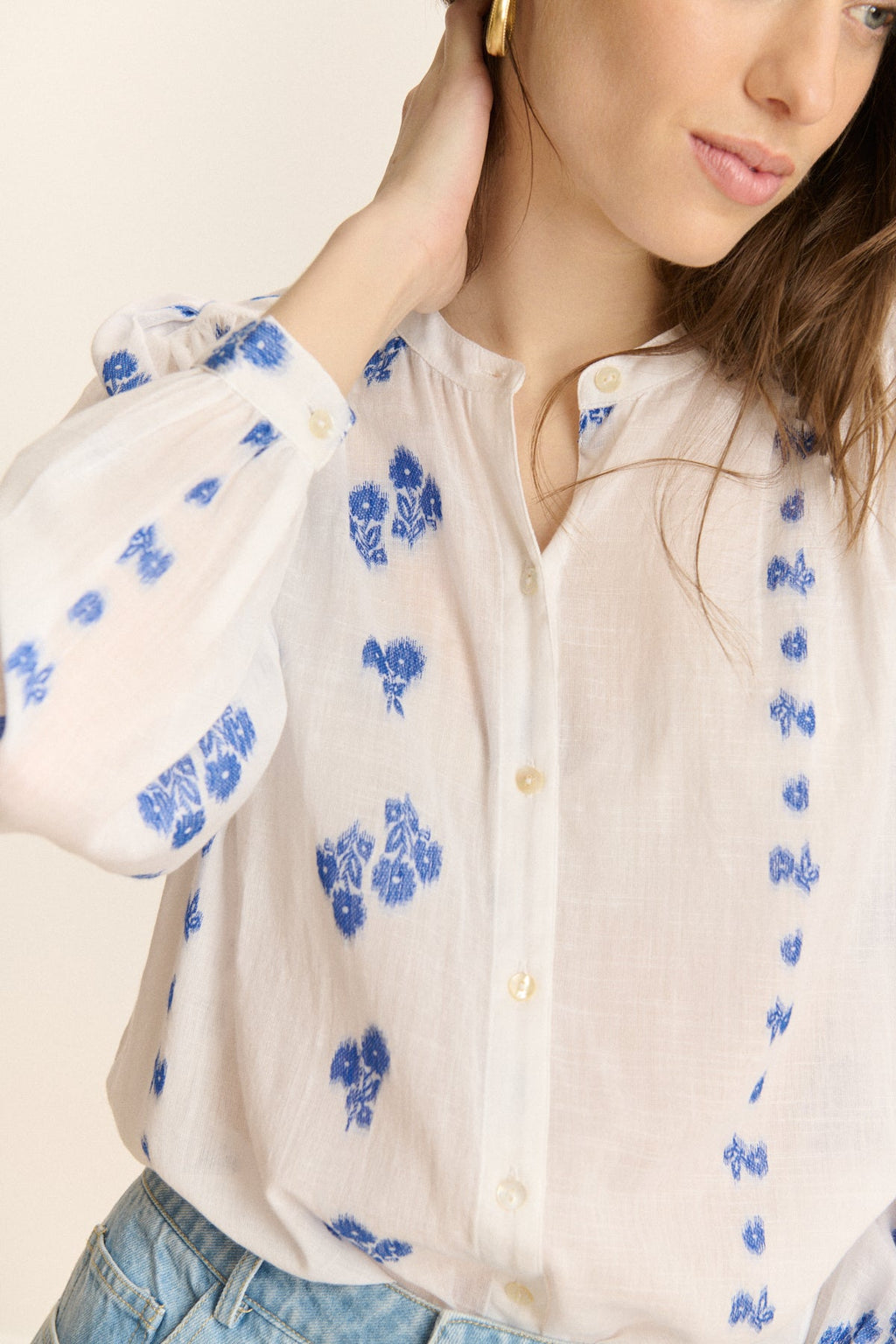 Blouse Ketty - Blanc