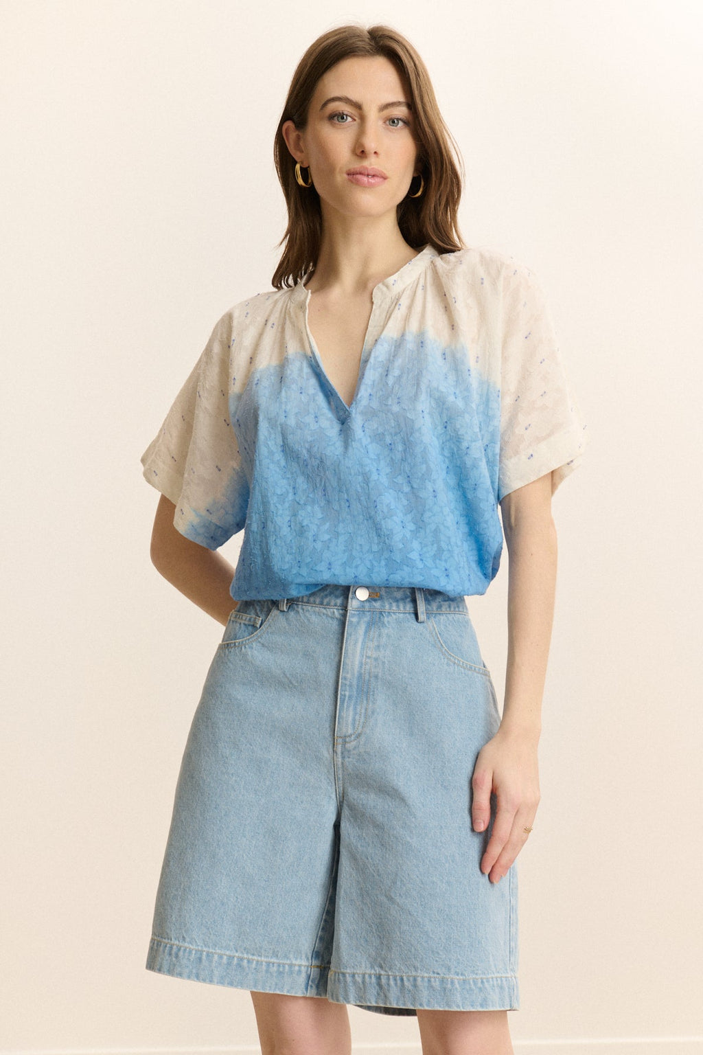 Blouse Vegas - Bleu