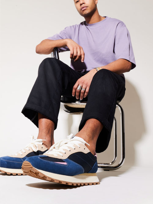 B6 - Blue / Pink - Mixte