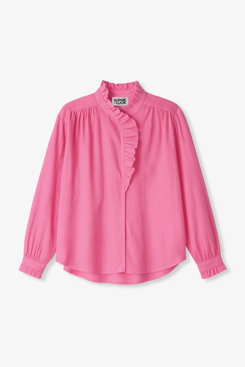 Blouse Maribel Voile Rose